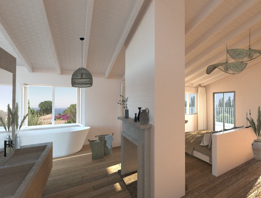 Designer villa with sea views near the beach in Costa de los Pinos-2