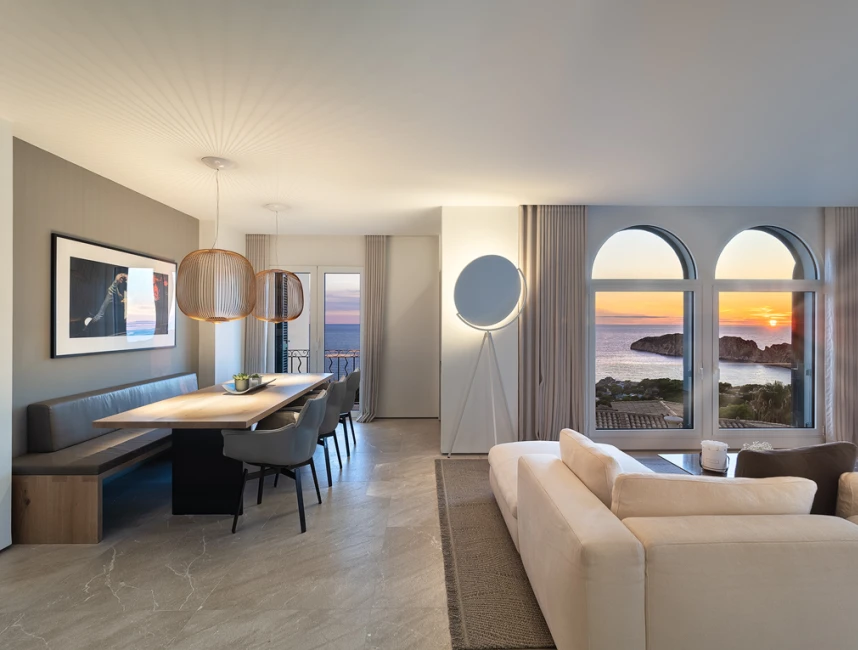 Penthouse premium z zapierającym dech w piersiach widokiem na morze w Nova Santa Ponsa-9