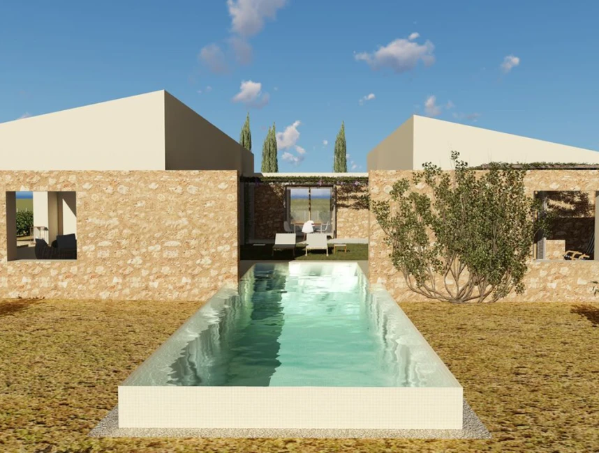 New development: Construction with high qualities in Sineu-4
