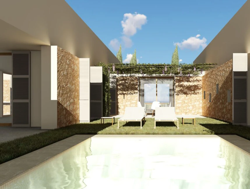 New development: Construction with high qualities in Sineu-9
