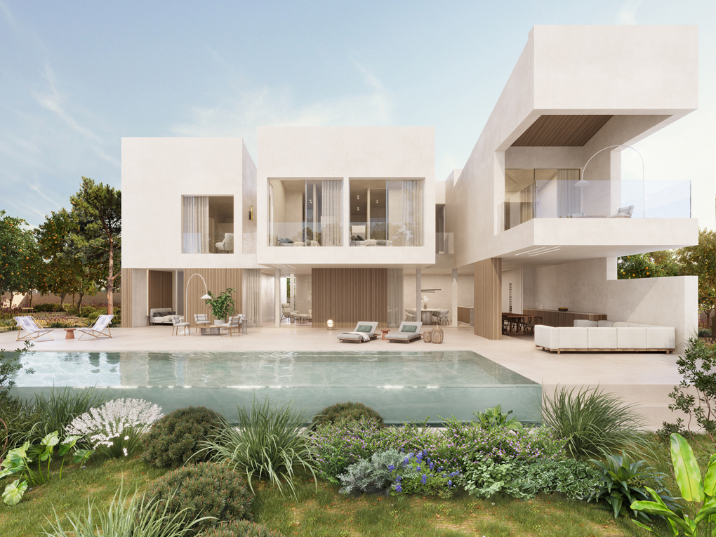 Villa de nueva construcción con vistas al mar en Bonaire · Alcudia